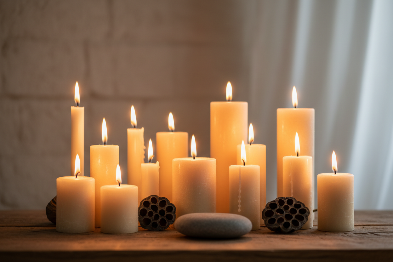 meditation candles